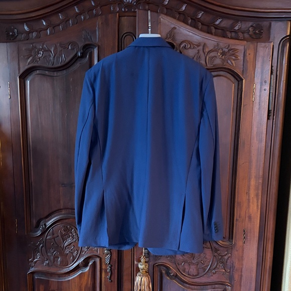 Twillory AIR Blue Suit 44R jacket & 36/30 pants - Like New! - Picture 4 of 5